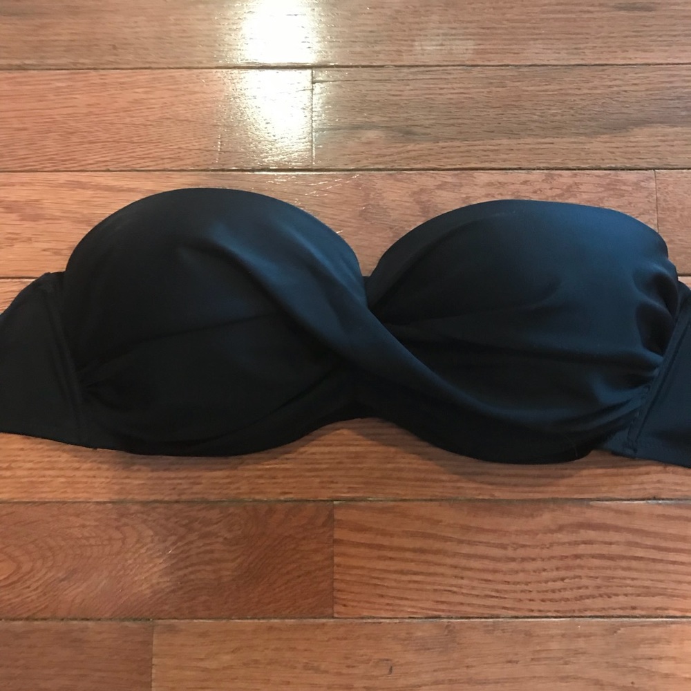Black swim Bandeau Large